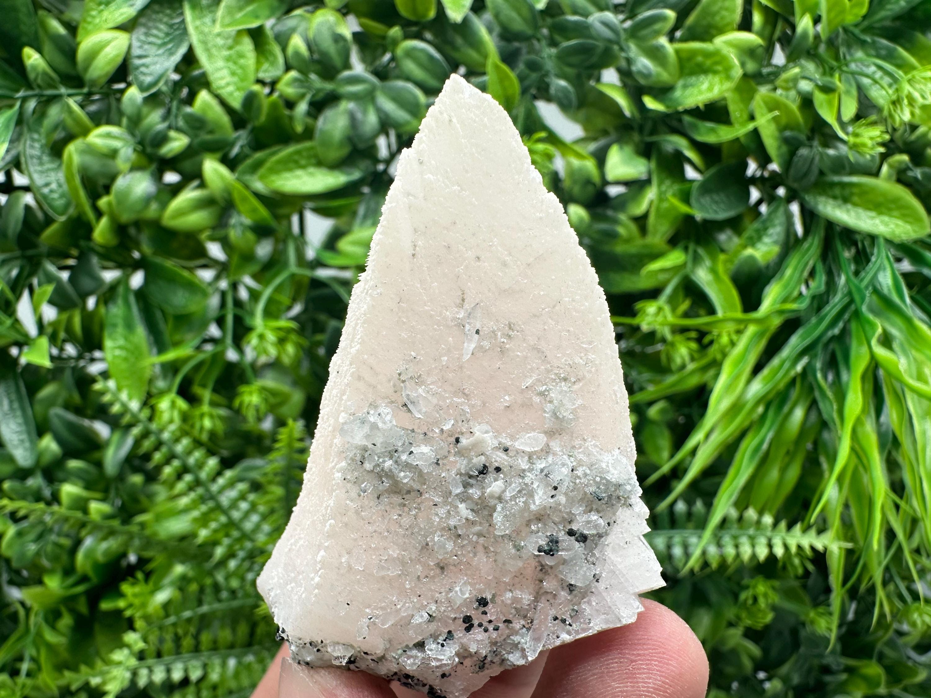 Rare Mangano Calcite Crystal: Borieva Mine, Madan Bulgaria