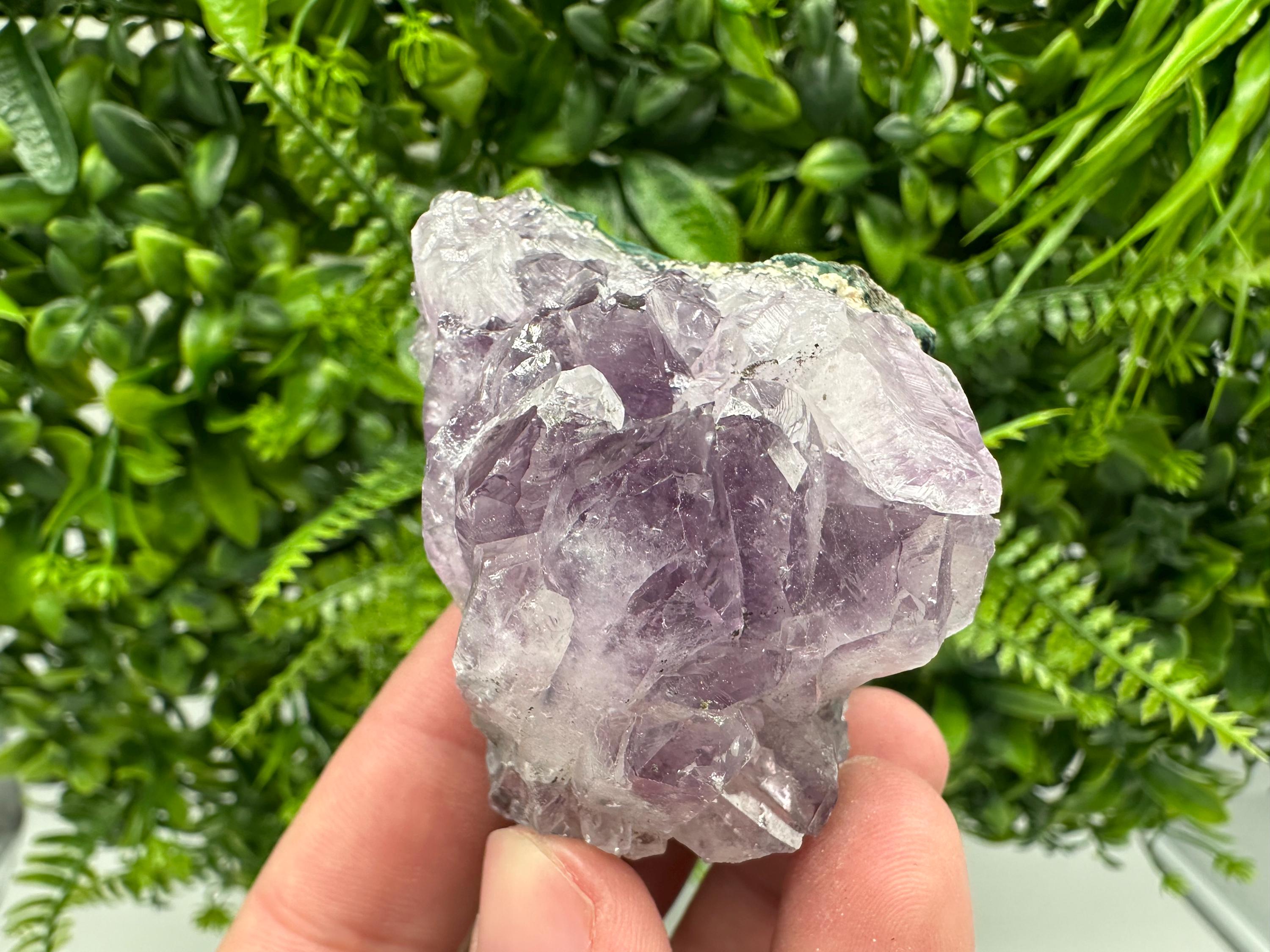 Brazilian Amethyst Crystal Cluster, Purple Quartz Specimen