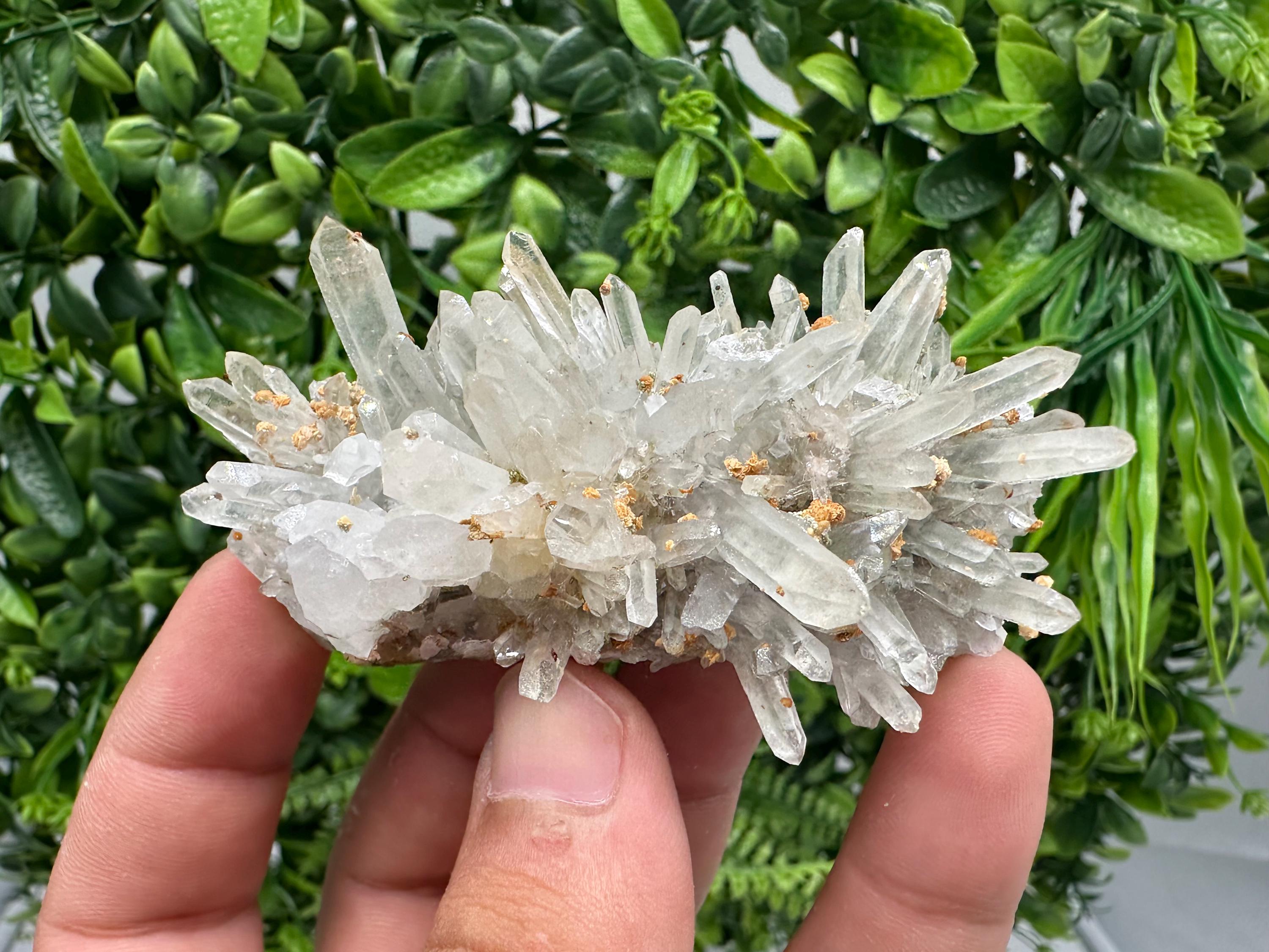 Stunning Quartz whit Sphalerite,Hematite,Iron oxide from 9th September mine,natural,collectible mineral specimen,home decor stone,gift,cryst