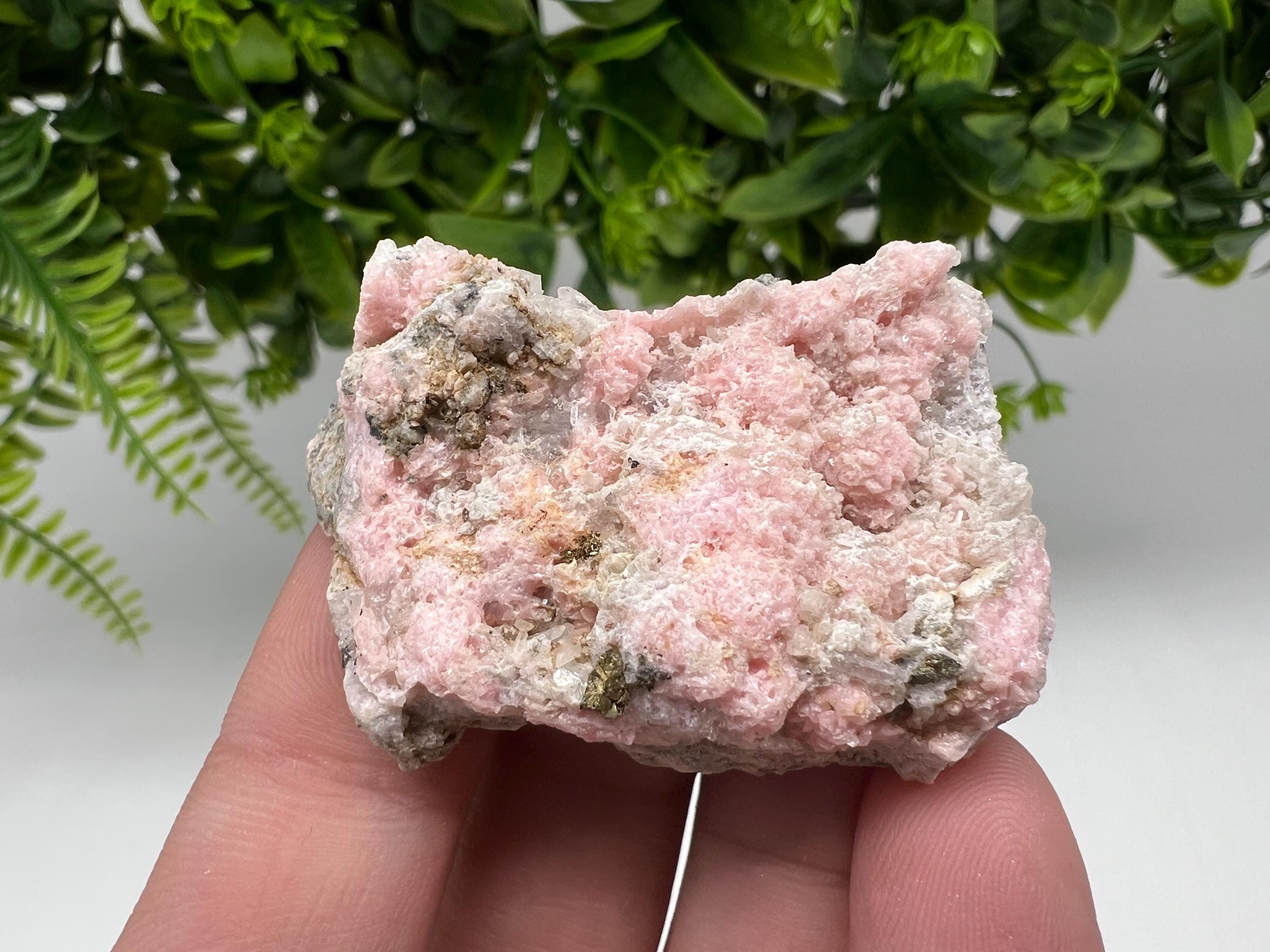 Pink Rhodochrosite Mineral Specimen, Starnica Mine Bulgaria