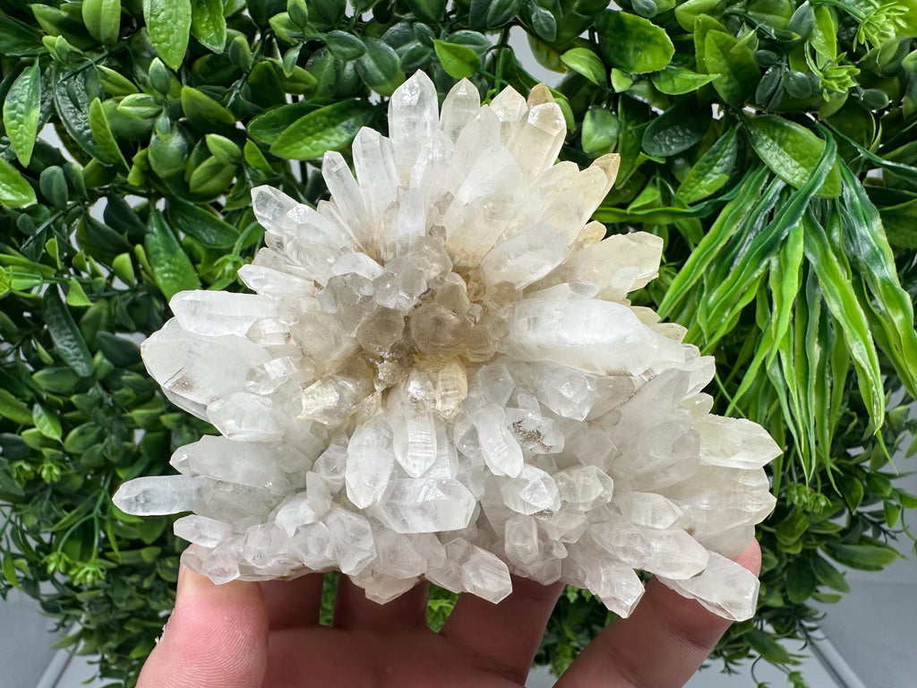 Quartz with Limonite Minerals: Crystal Home Decor Stone Collection