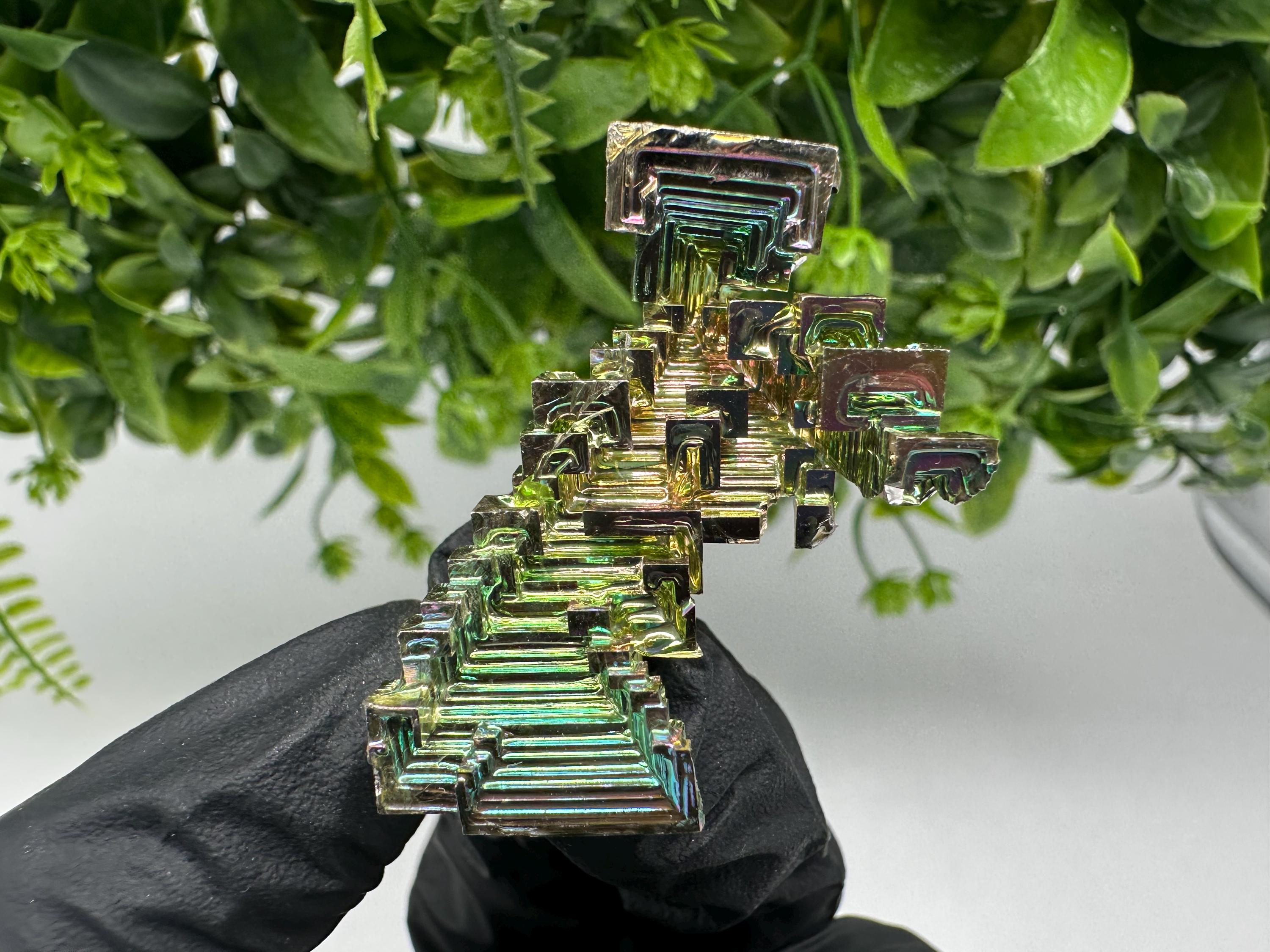 Rainbow Bismuth Crystal: Rare Gemstone Specimen,wholesale Bismuth