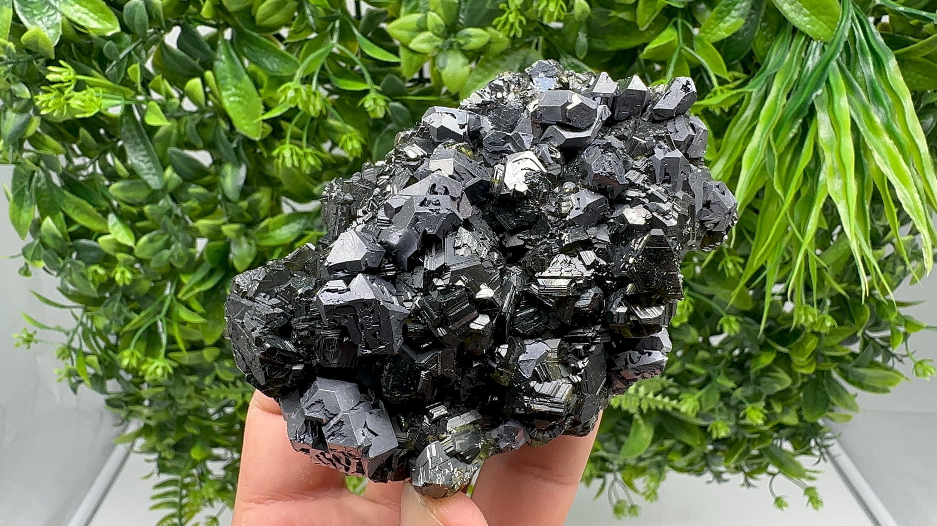 Rare Galena Sphalerite Pyrite Mineral Specimen, Bulgaria Decor Stone
