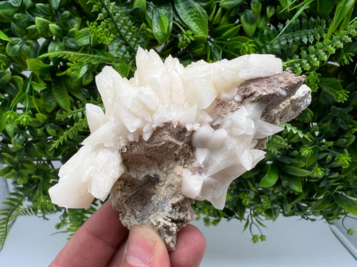 Calcite on Aragonite: Djurcovo Mine, Bulgaria Healing Crystal