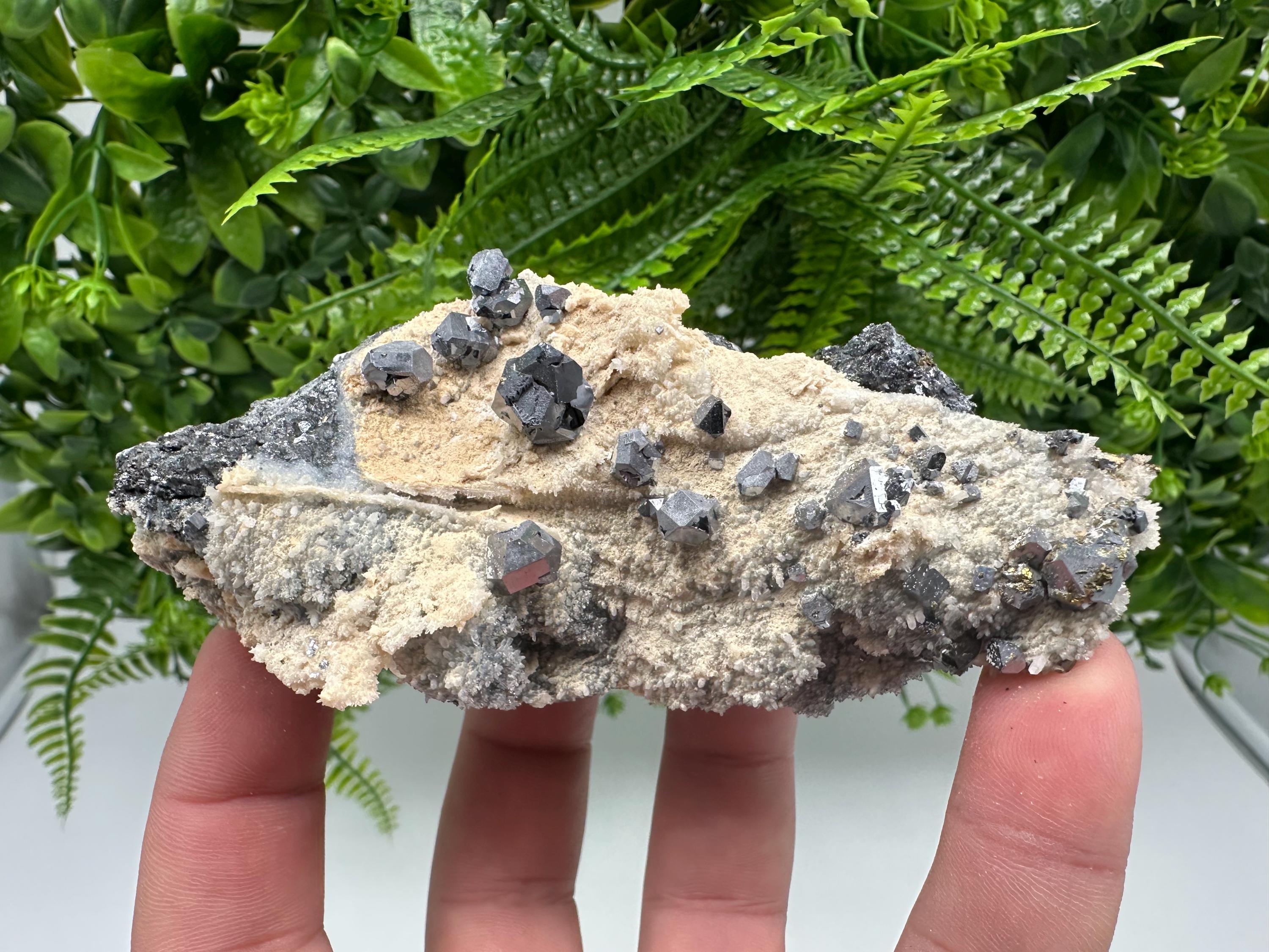 Rare,collection Galena on Chalcedony from Krushev dol mine,Madan,Bulgaria,Natural mineral specimen,geology,crystal,home decor,gift