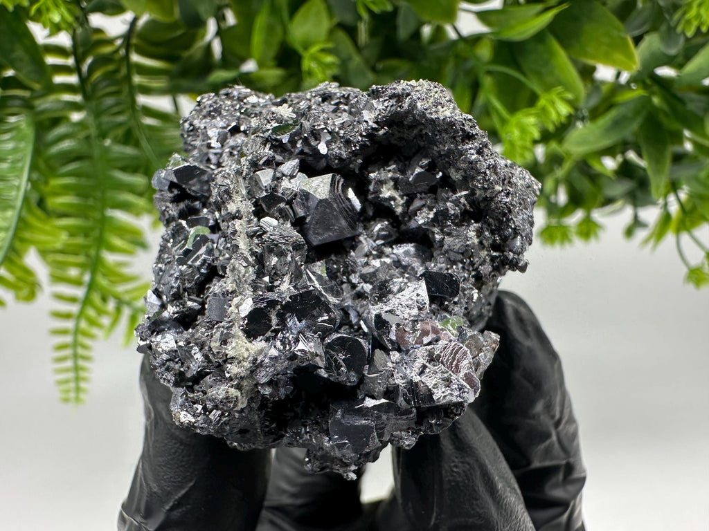 Borieva Mine Galena Sphalerite on Quartz, Bulgaria Crystal Specimen