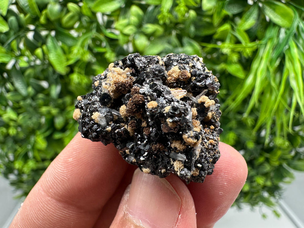 Wonderful Sphalerite on Quartz,From Borieva mine,Bulgaria,natural mineral,collection crystal,home decor stone,rare cluster,gift,souvenir