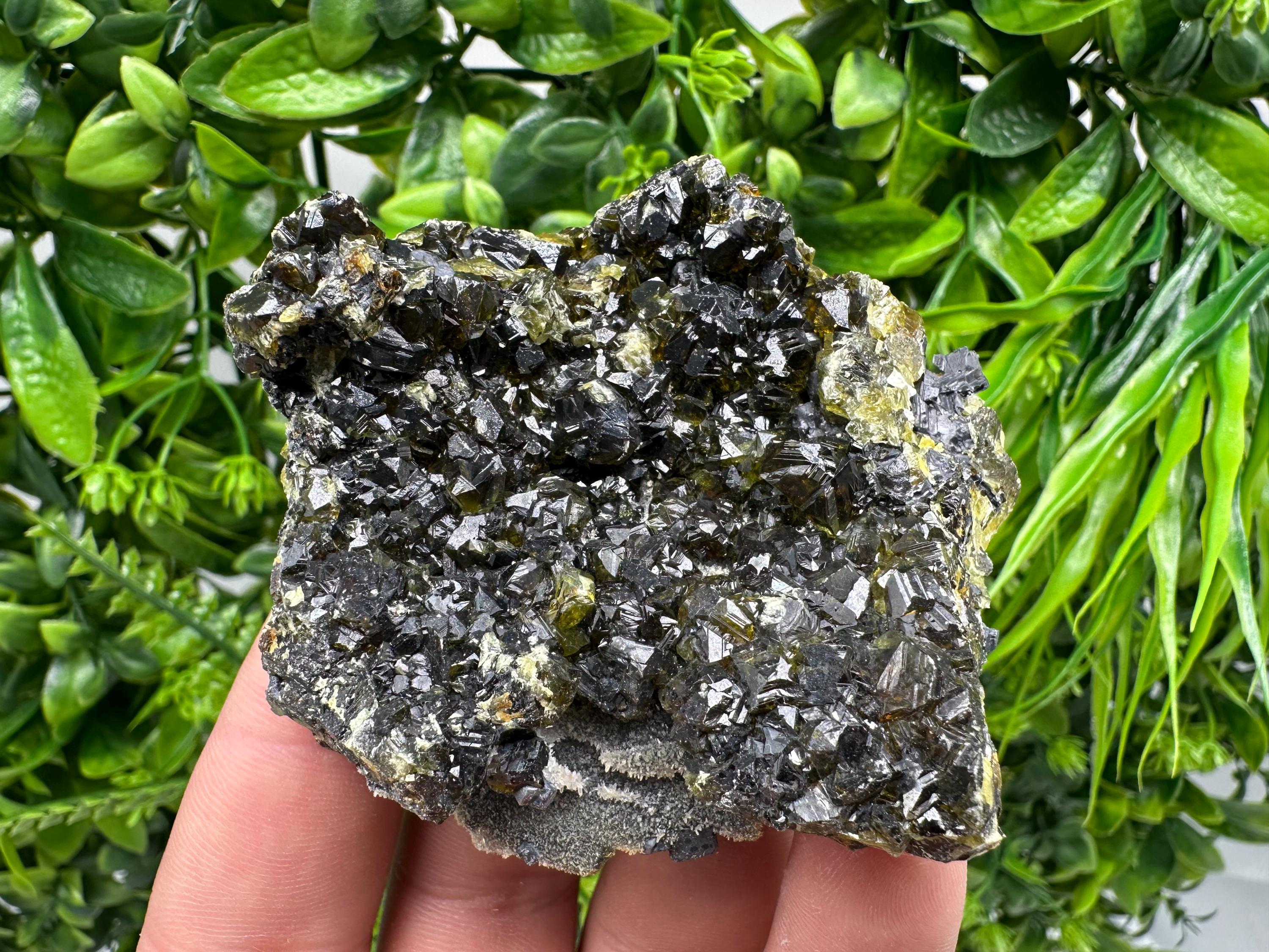 Cleiophane Sphalerite Mineral Specimen, Transparent Green Crystal