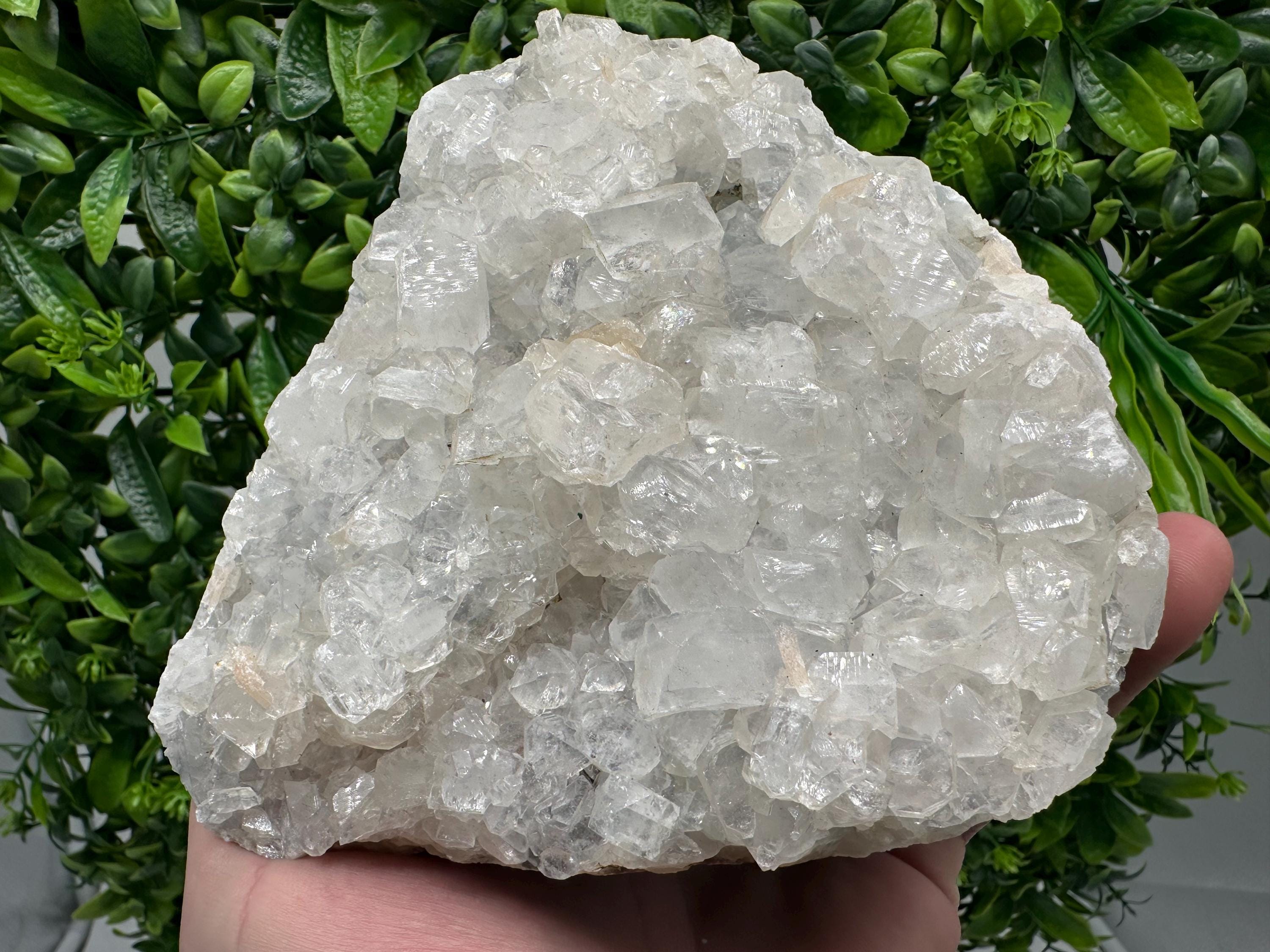 STUNNING Transparent Apophyllite on Chalcedony,natural, collection minerals specimen,India Minerals,Crystal, Stone Mineral Specimens India