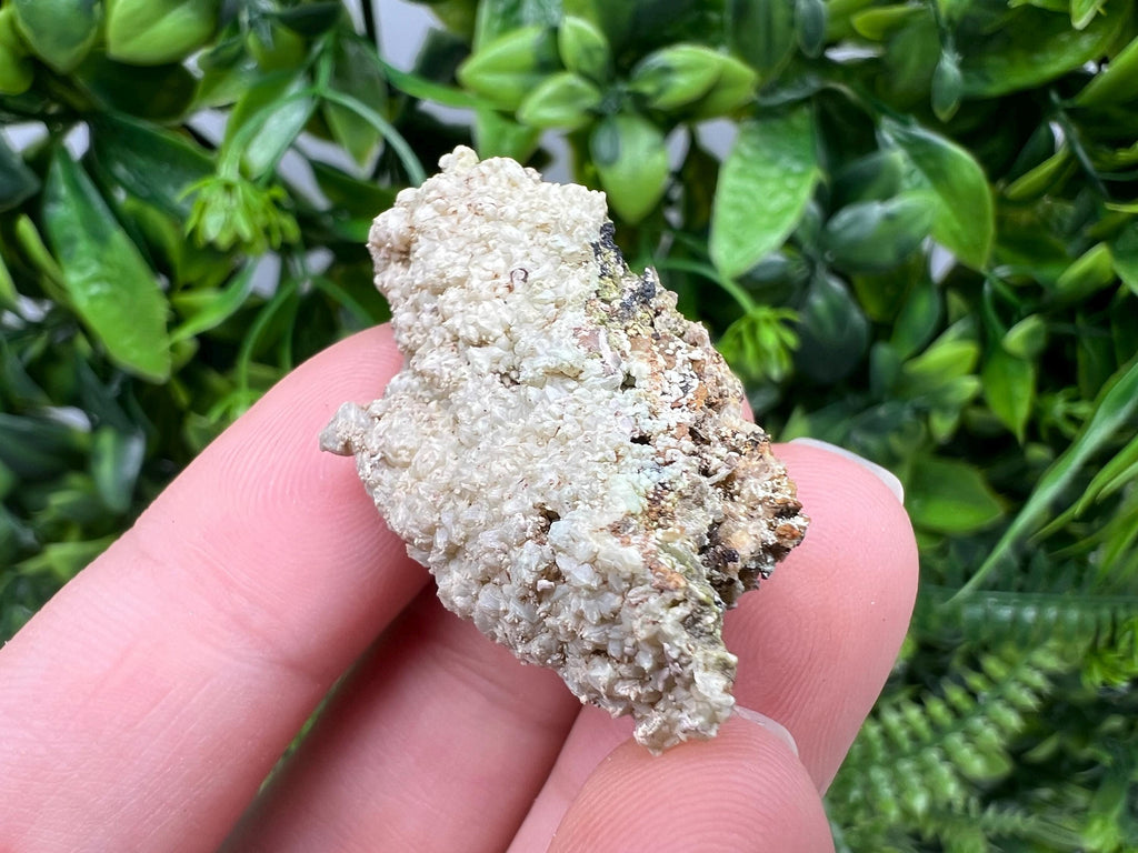 Rare Green Pyromorphite with Hematite on Quartz - Madjarovo Bulgaria