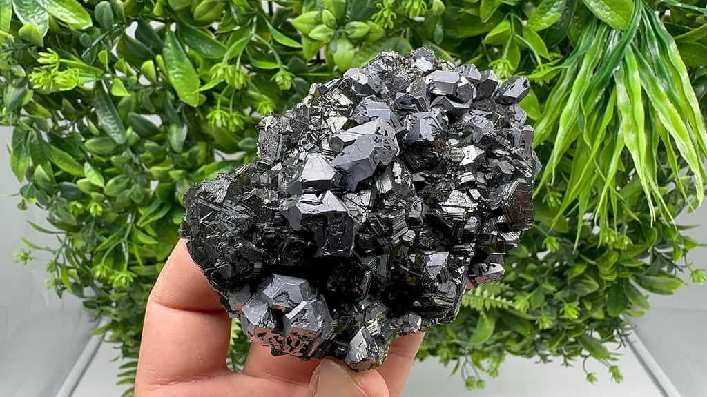 Rare Galena Sphalerite Pyrite Mineral Specimen, Bulgaria Decor Stone