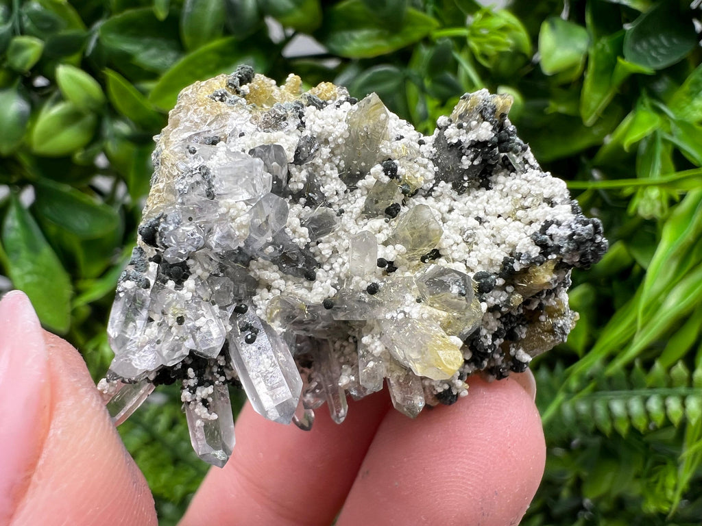 Chlorite Epidote Quartz Specimen, Borieva Mine, Bulgaria