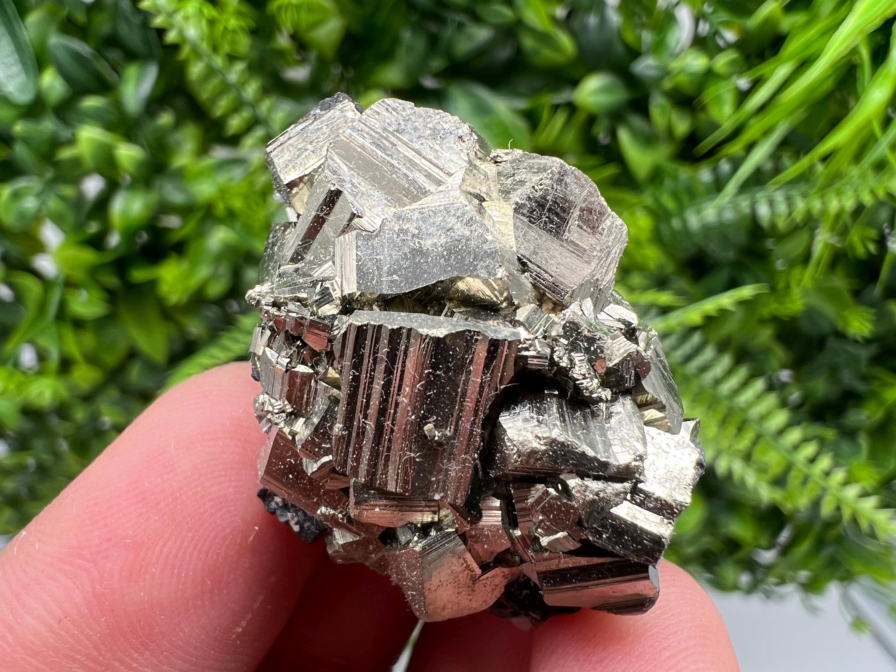 Golden Pyrite Cluster, Sphalerite Mineral Specimen, Madan Bulgaria