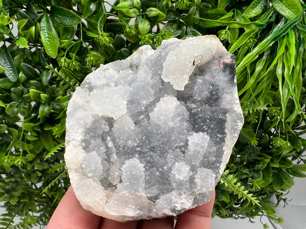 Natural Chalcedony Specimen: India Crystal Mineral, Home Decor