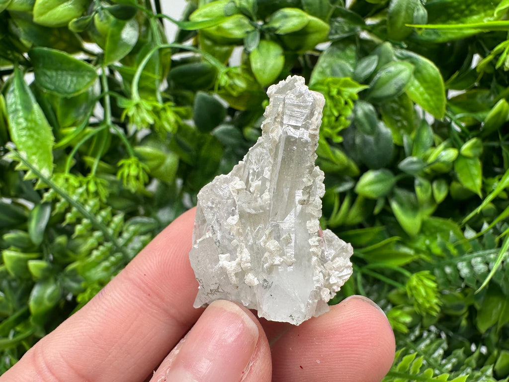 Calcite Quartz on Chlorite Matrix, Borieva Mine Mineral Specimen