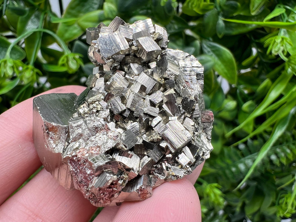 Rare Pyrite Crystal Cluster, Natural Minerals, Home Decor, Bulgaria