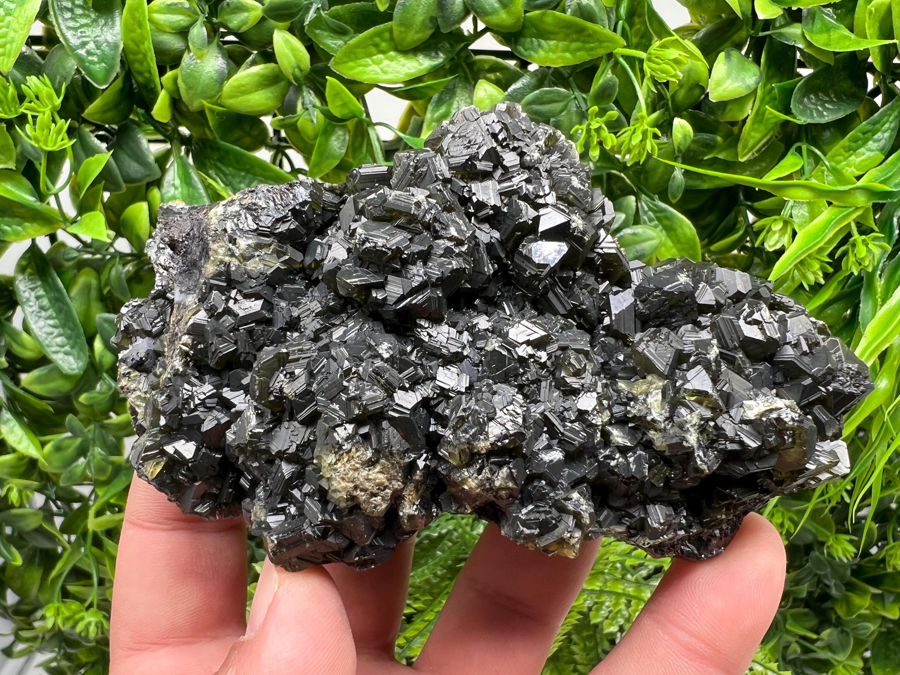 Transparent Green Sphalerite Cleiopfane Gem, Natural Mineral Collection
