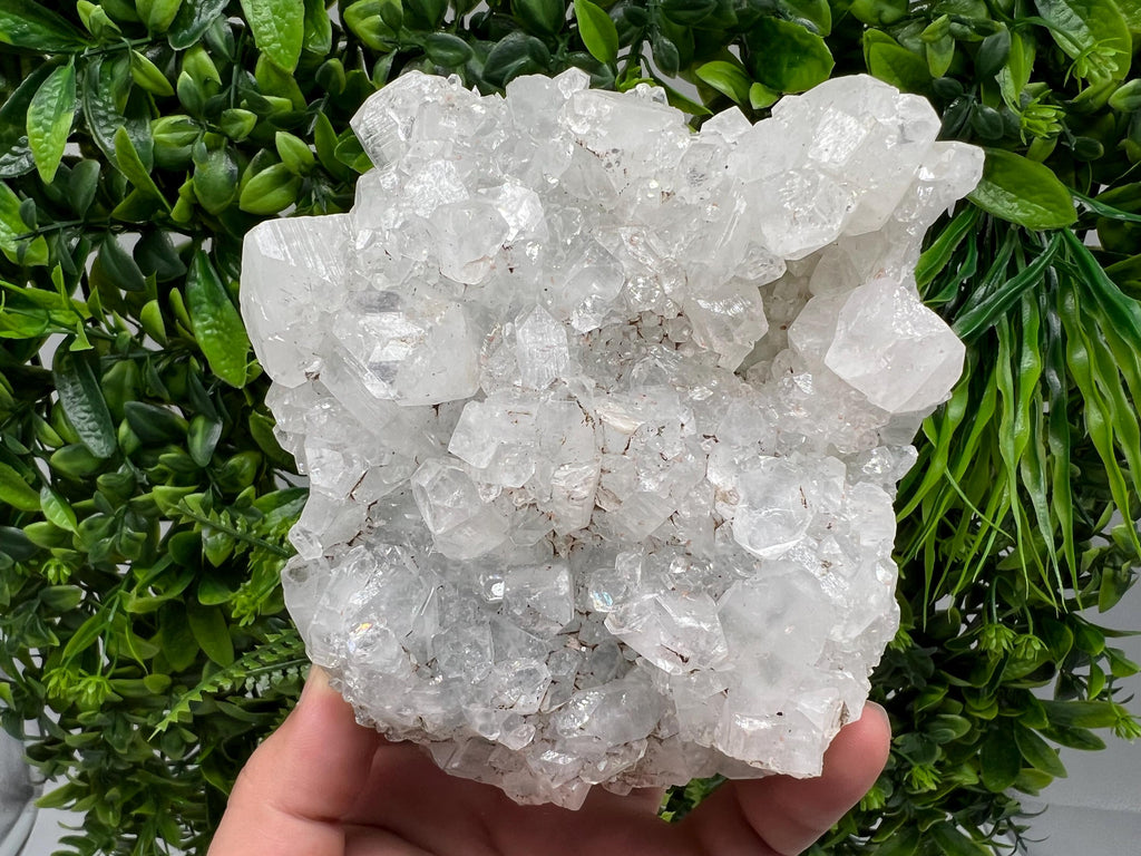 Natural Apophyllite Crystal Specimen, India Minerals, Rare Home Decor