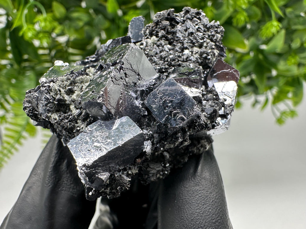 Galena Sphalerite on Quartz, Bulgaria Crystal Specimen