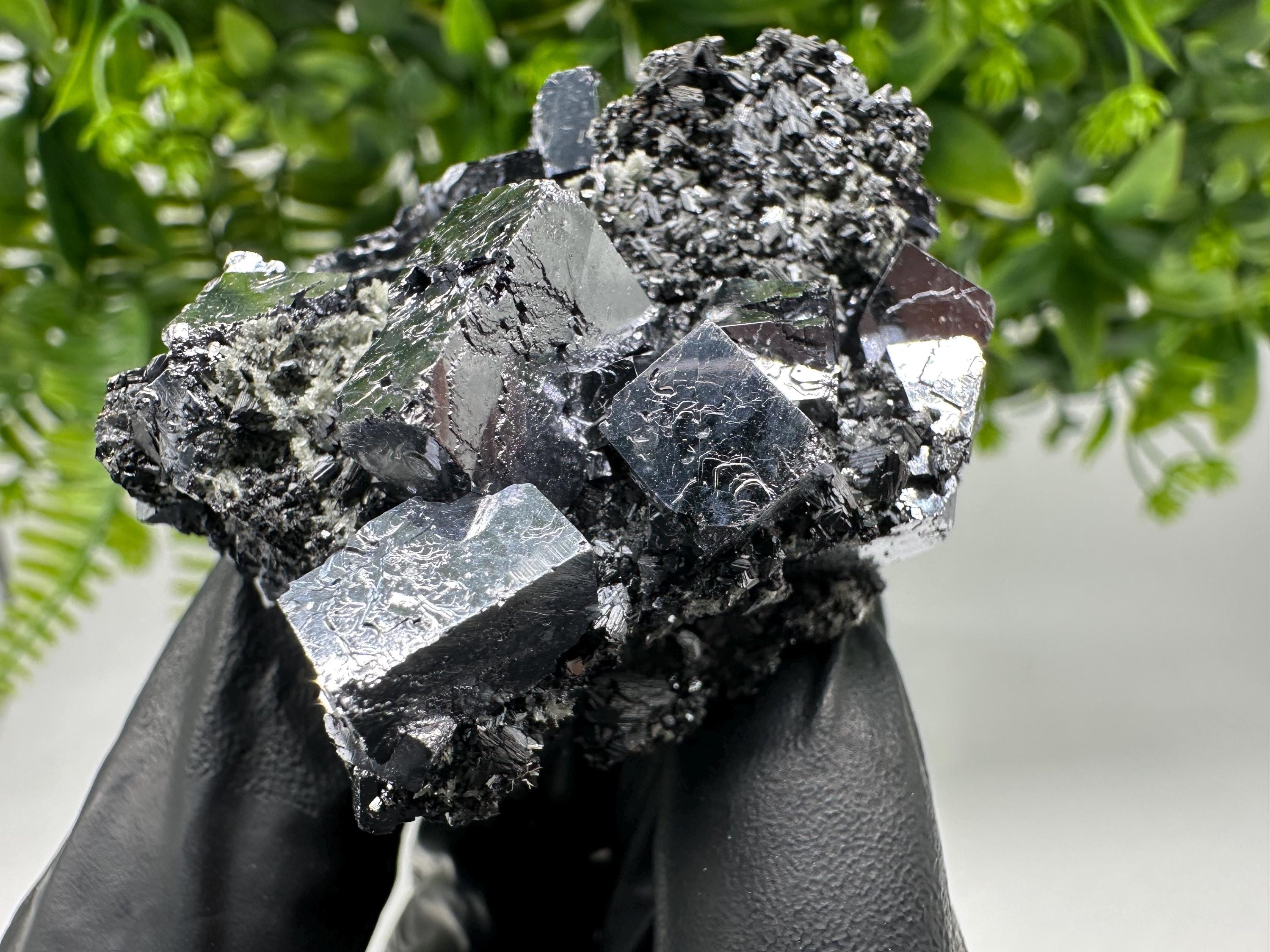 Galena Sphalerite on Quartz, Bulgaria Crystal Specimen