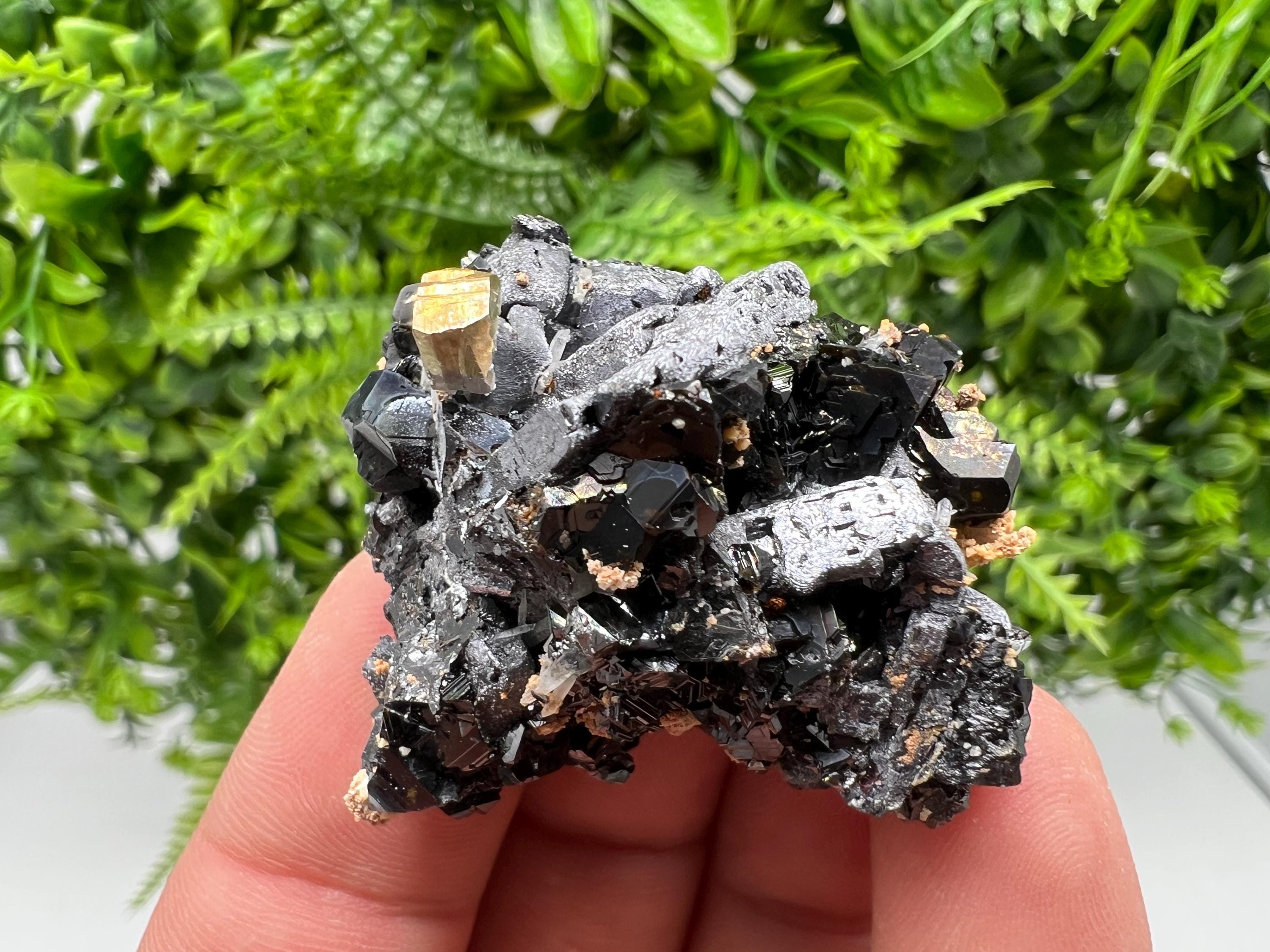 Skeletal Galena, Pyrite, Quartz Mineral Specimen, Madan Bulgaria