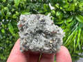 Pyrite on Green Quartz, Bulgaria Mineral Specimen