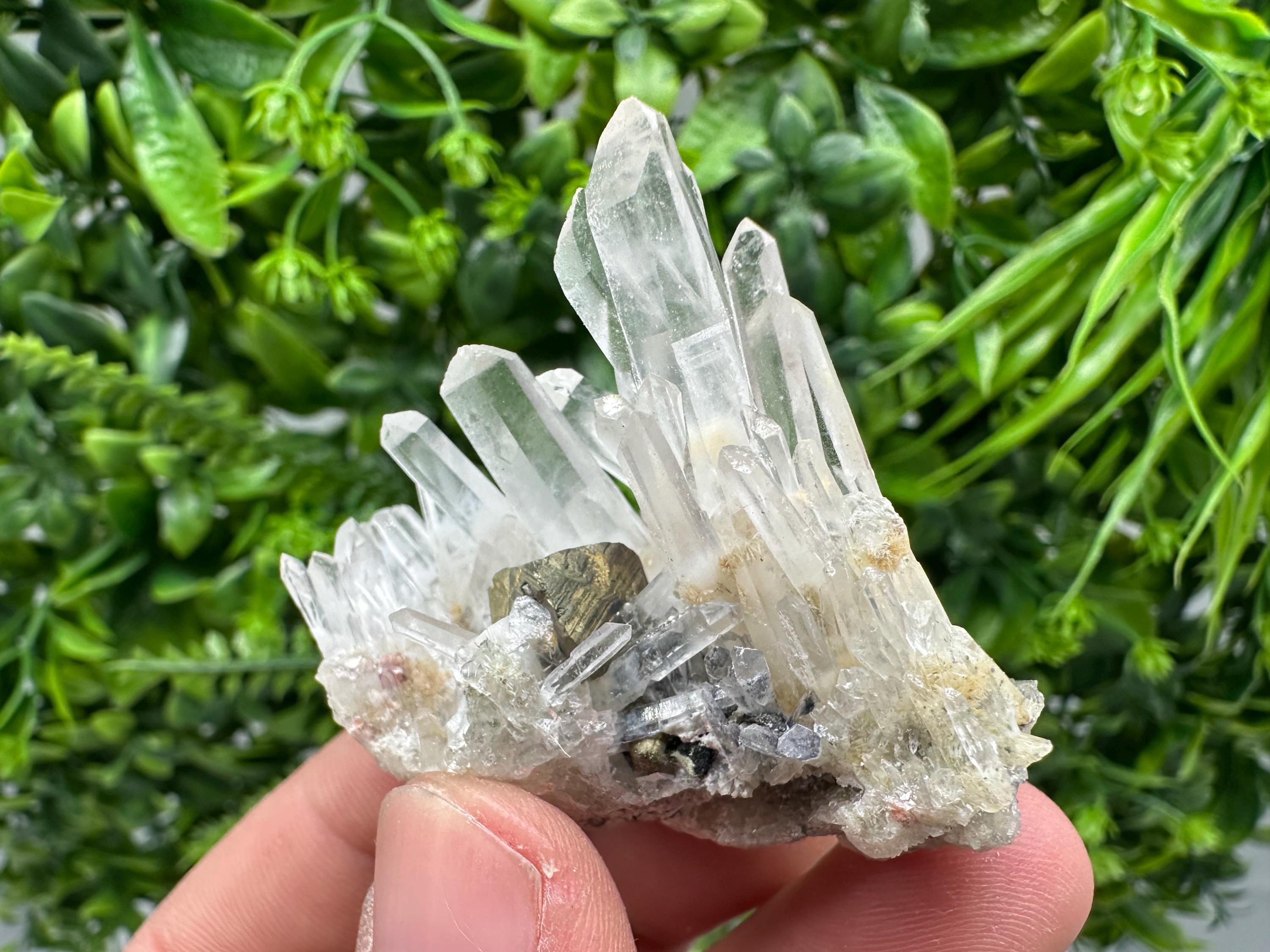 Quartz Sphalerite Chalcopyrite Mineral Specimen, Madan Bulgaria
