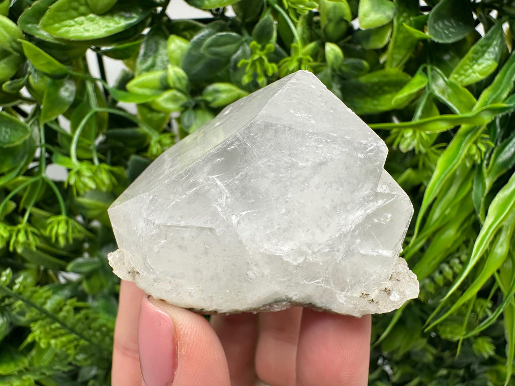 Apophyllite Stilbite on Chalcedony, India Crystal Specimen