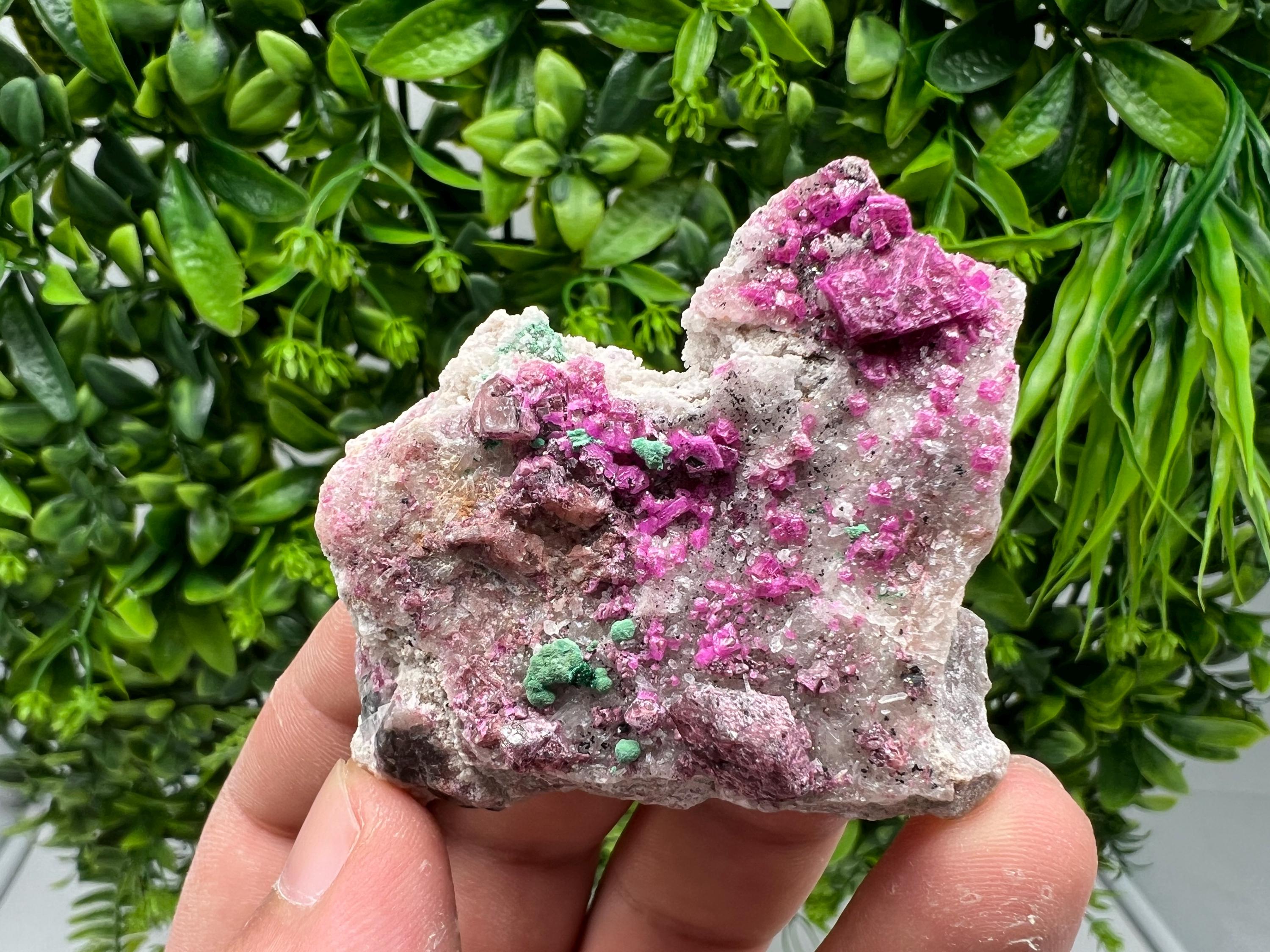 Cobalto Calcite Crystal: Congo Mineral Specimen, Pink Stone