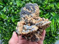 Spinel Law Galena with Quartz and Calcite Mineral Specimen