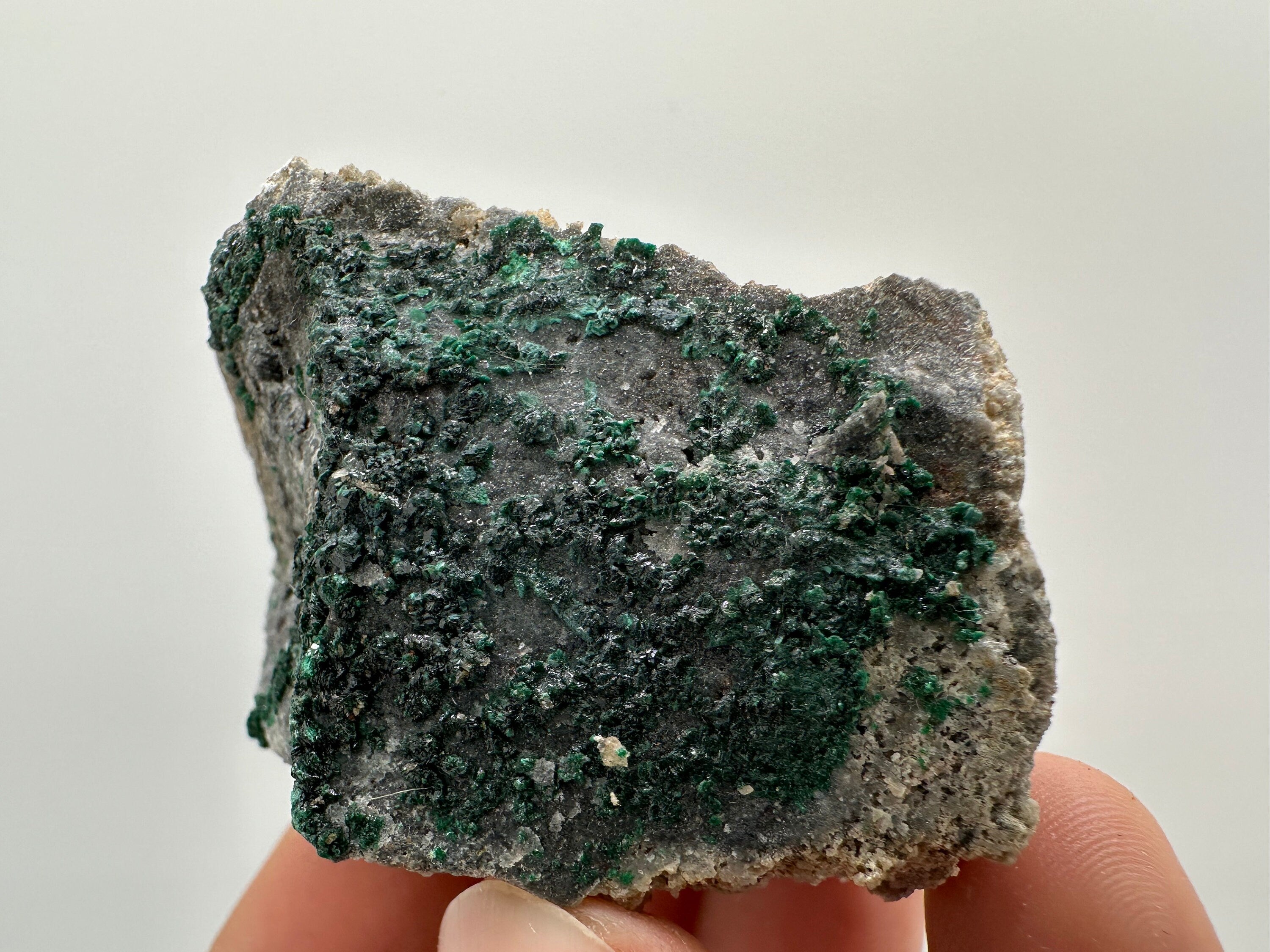 Green Malachite Crystal, Congo Mineral Specimen