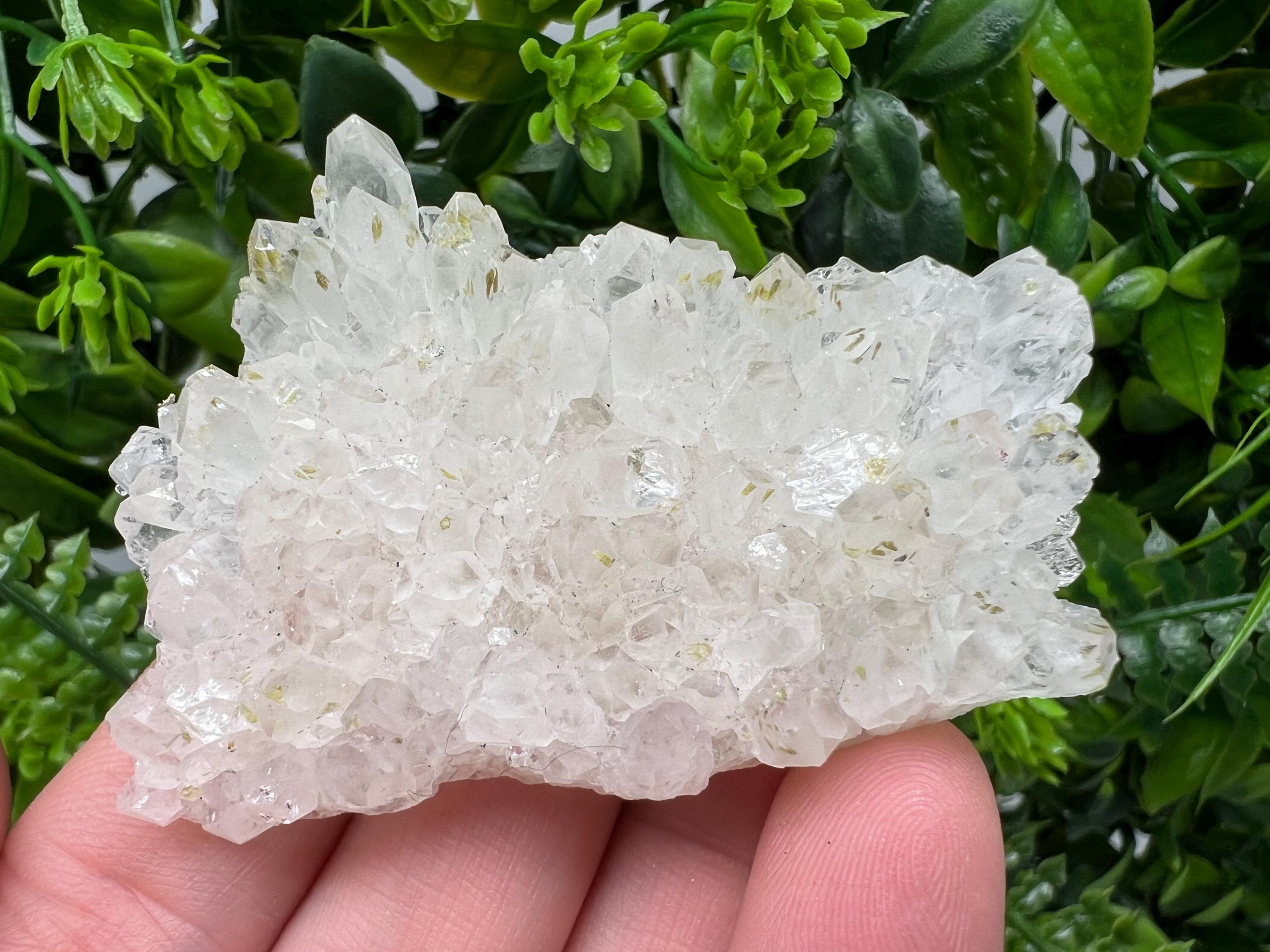 Transparent Quartz on Chlorite Matrix, Bulgaria Mineral Specimen