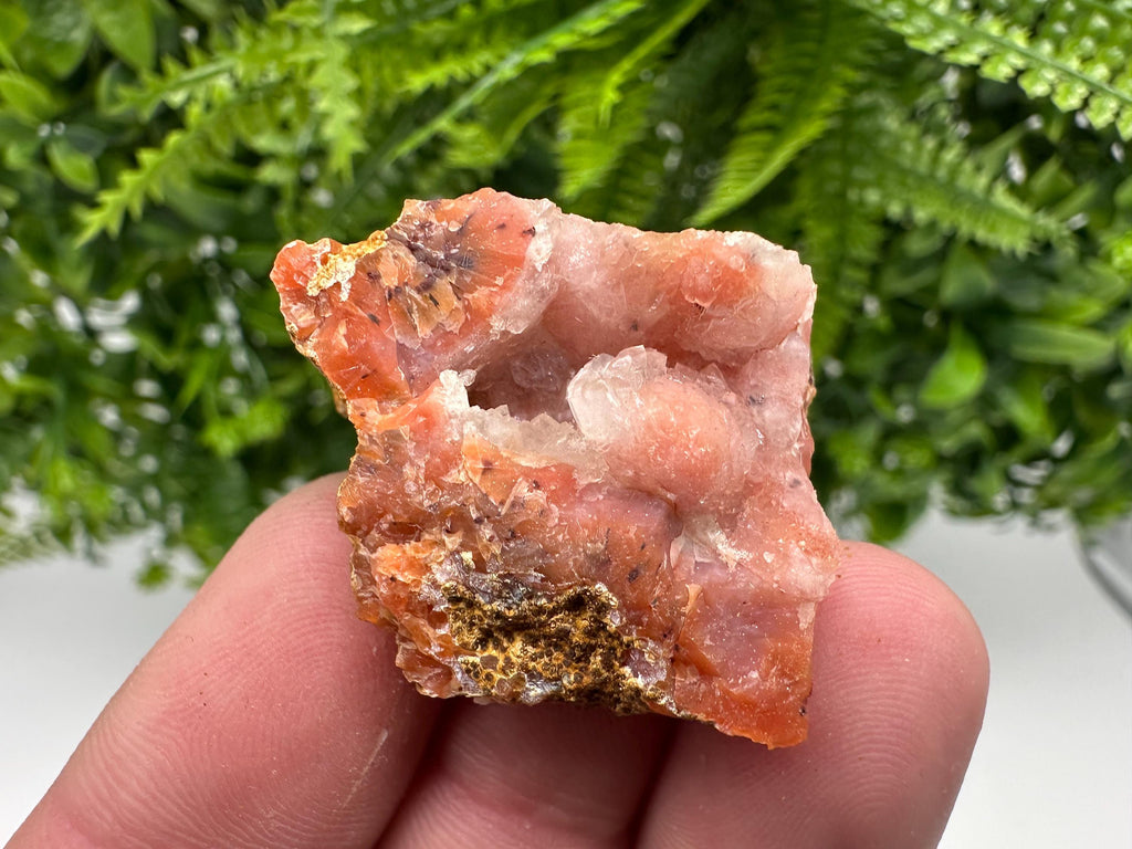 Moroccan Red Chalcedony Crystal, Mineral Specimen, Souvenir Gift