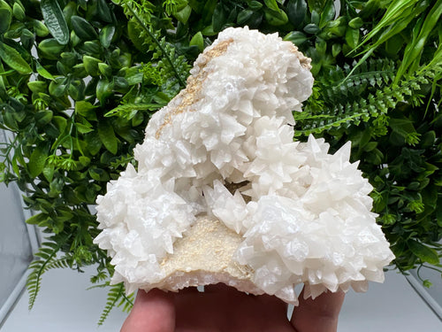 Calcite on Aragonite: Djurcovo Mine, Bulgaria Healing Crystal