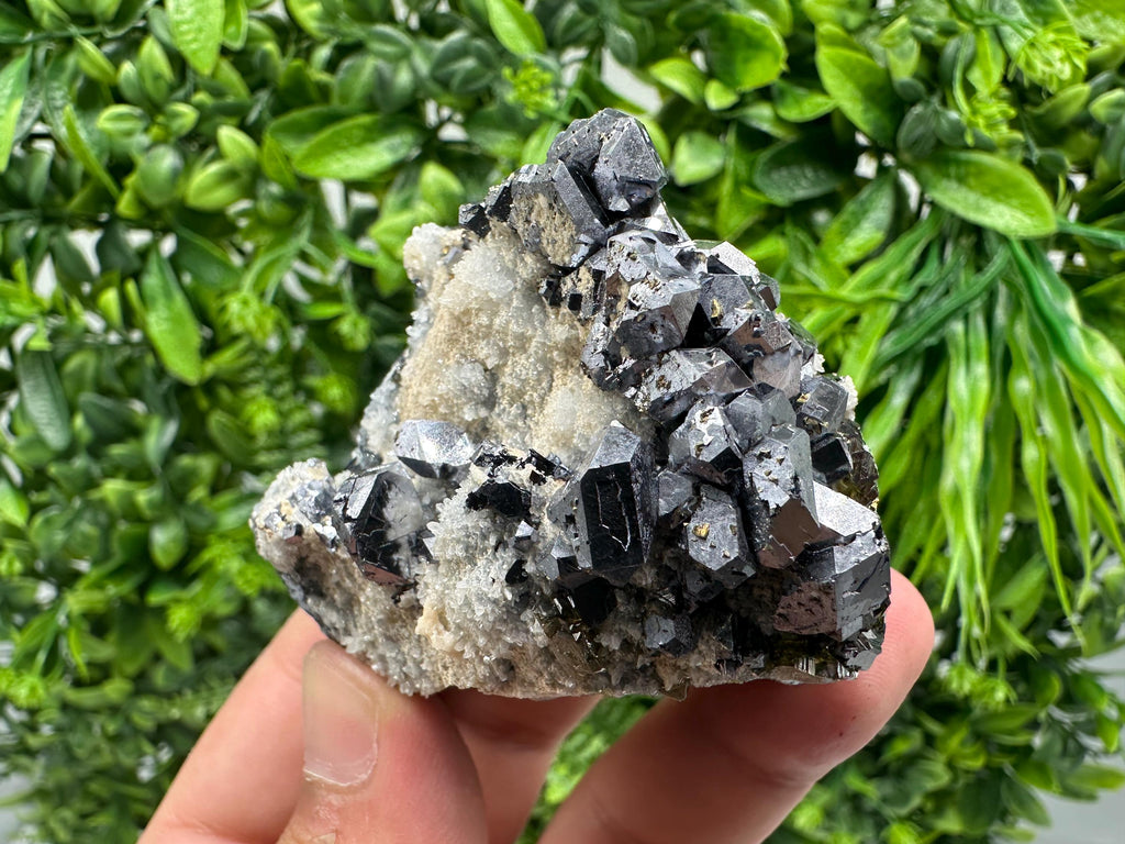 Galena Sphalerite Mineral Specimen: Krushev Dol Mine, Bulgaria