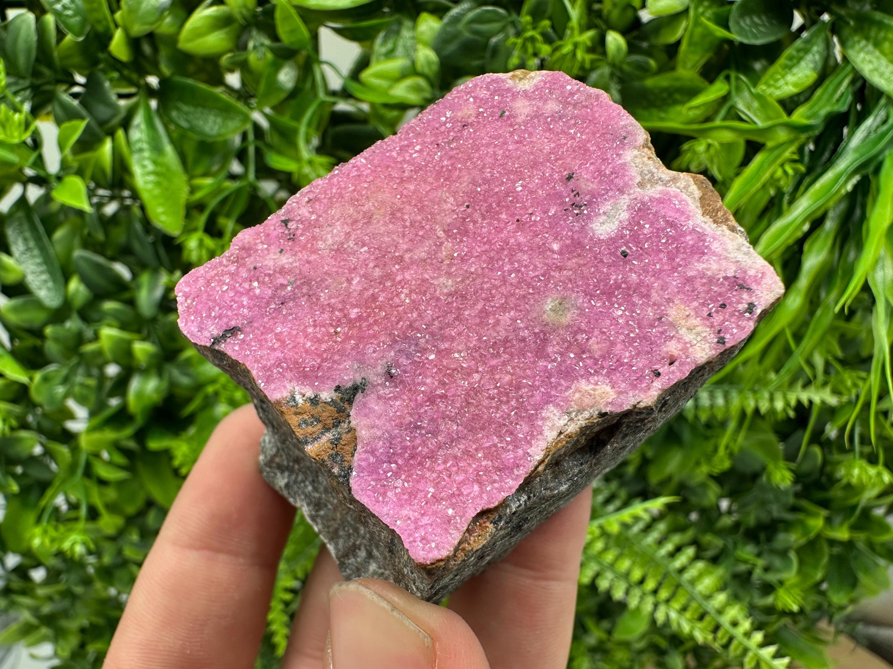 Cobalto Calcite Crystal, Pink Mineral Specimen, Republic of Congo