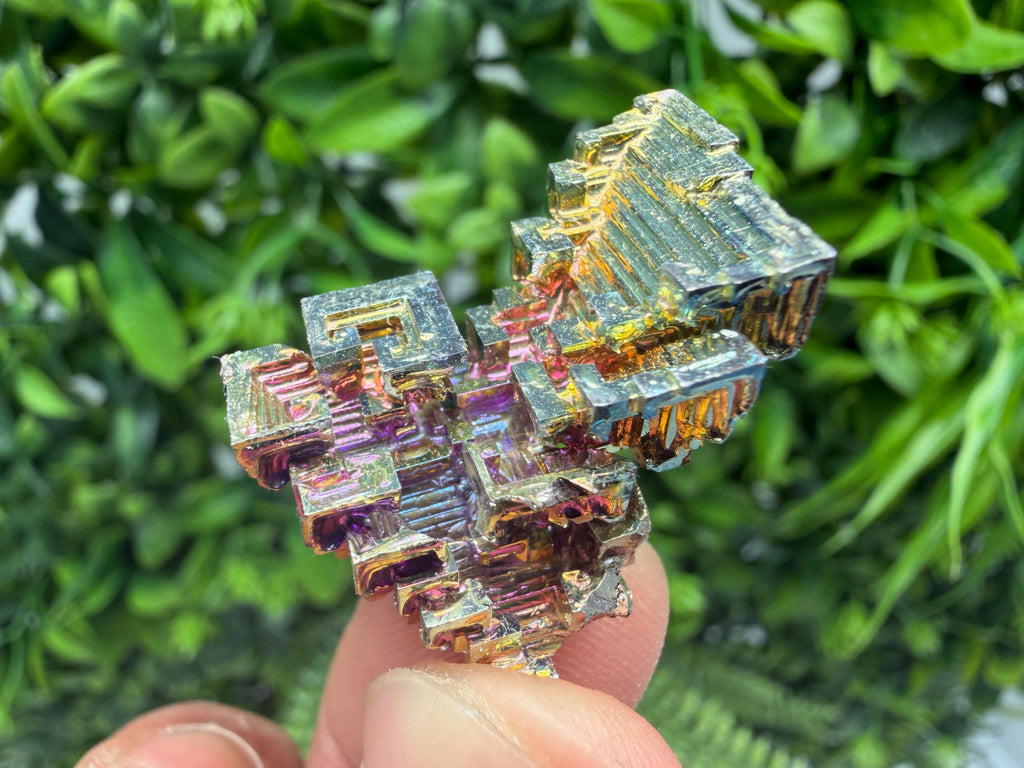 Rainbow Bismuth Crystal: Rare Gemstone Specimen,wholesale Bismuth