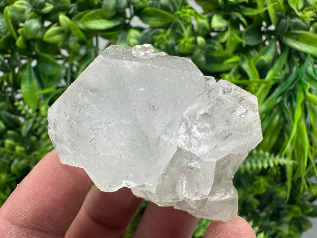 Apophyllite Stilbite on Chalcedony Specimen, India Crystal