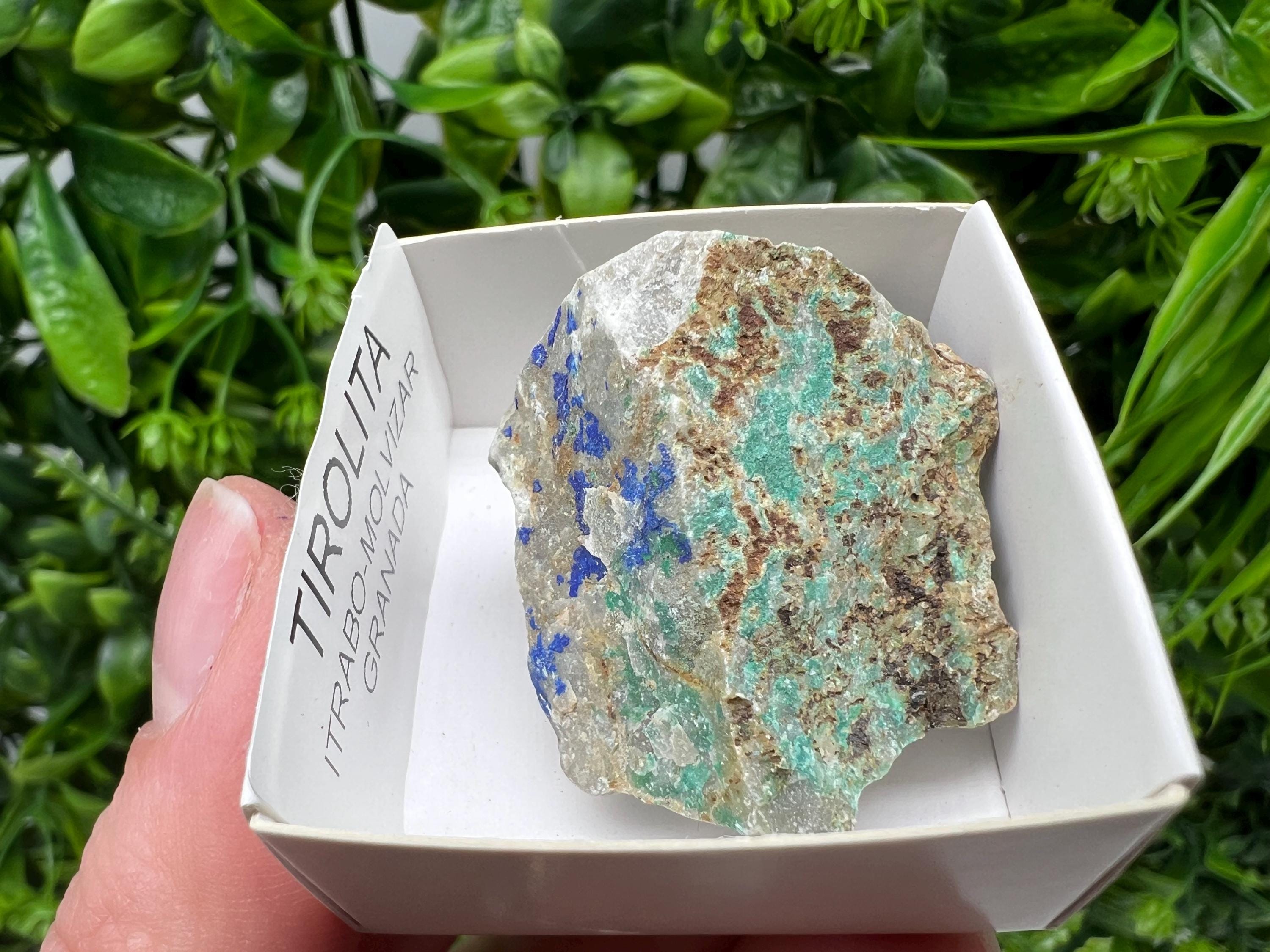 Rare Raw Tirolite Specimen: Granada Spain Mineral Collection