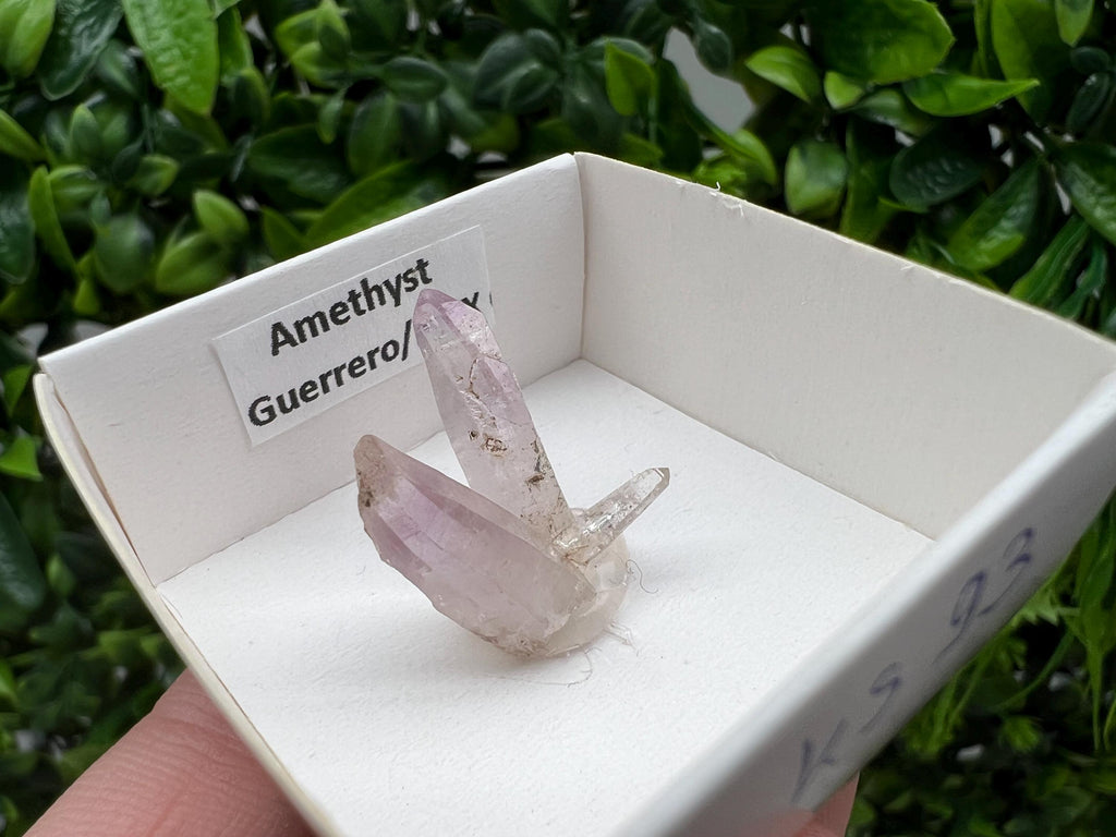 Mexican Amethyst Mineral Specimen, Glued Spikes
