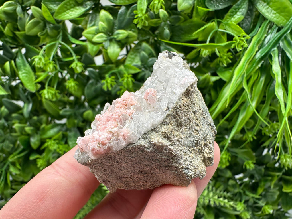 Pink Rhodochrosite Crystal: Starnica Mine, Bulgaria, Home Decor
