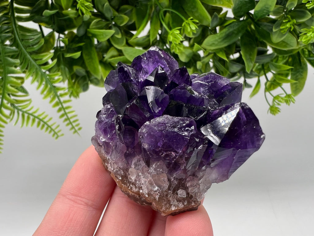 Uruguay Amethyst Crystal: Purple Quartz Home Decor, Energy Stone