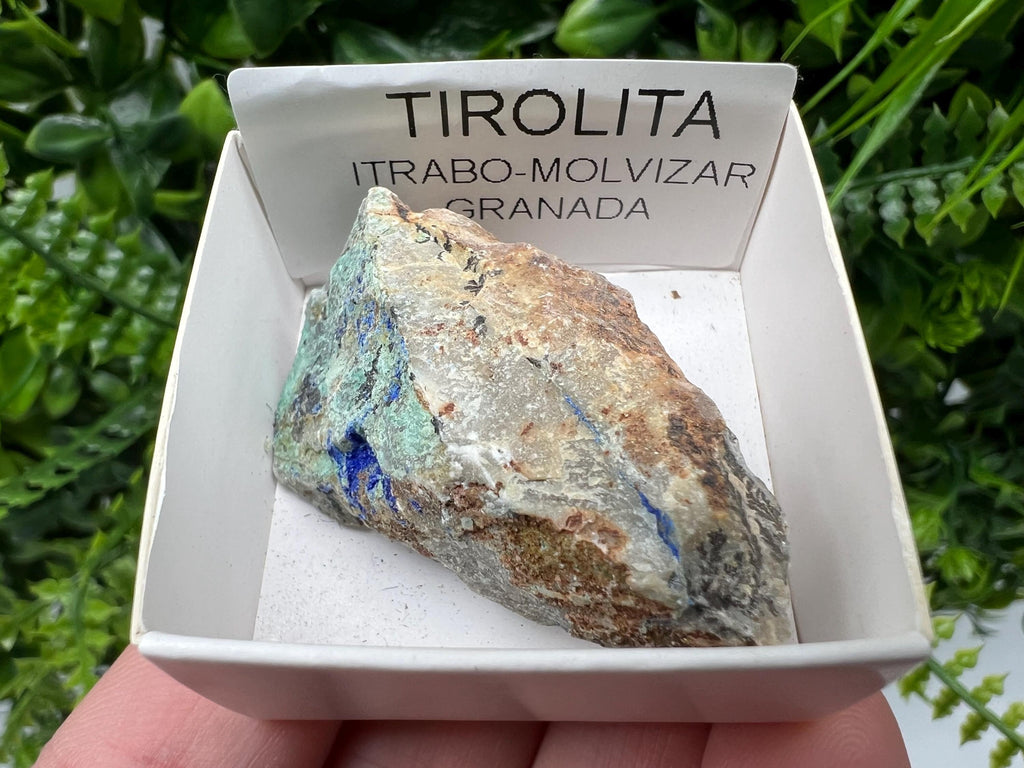 Rare Raw Tirolite Specimen: Granada Spain Mineral Collection