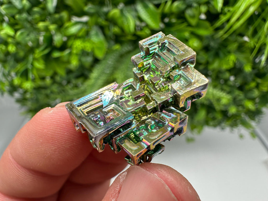 Rainbow Bismuth Crystal: Rare Gemstone Specimen,wholesale Bismuth