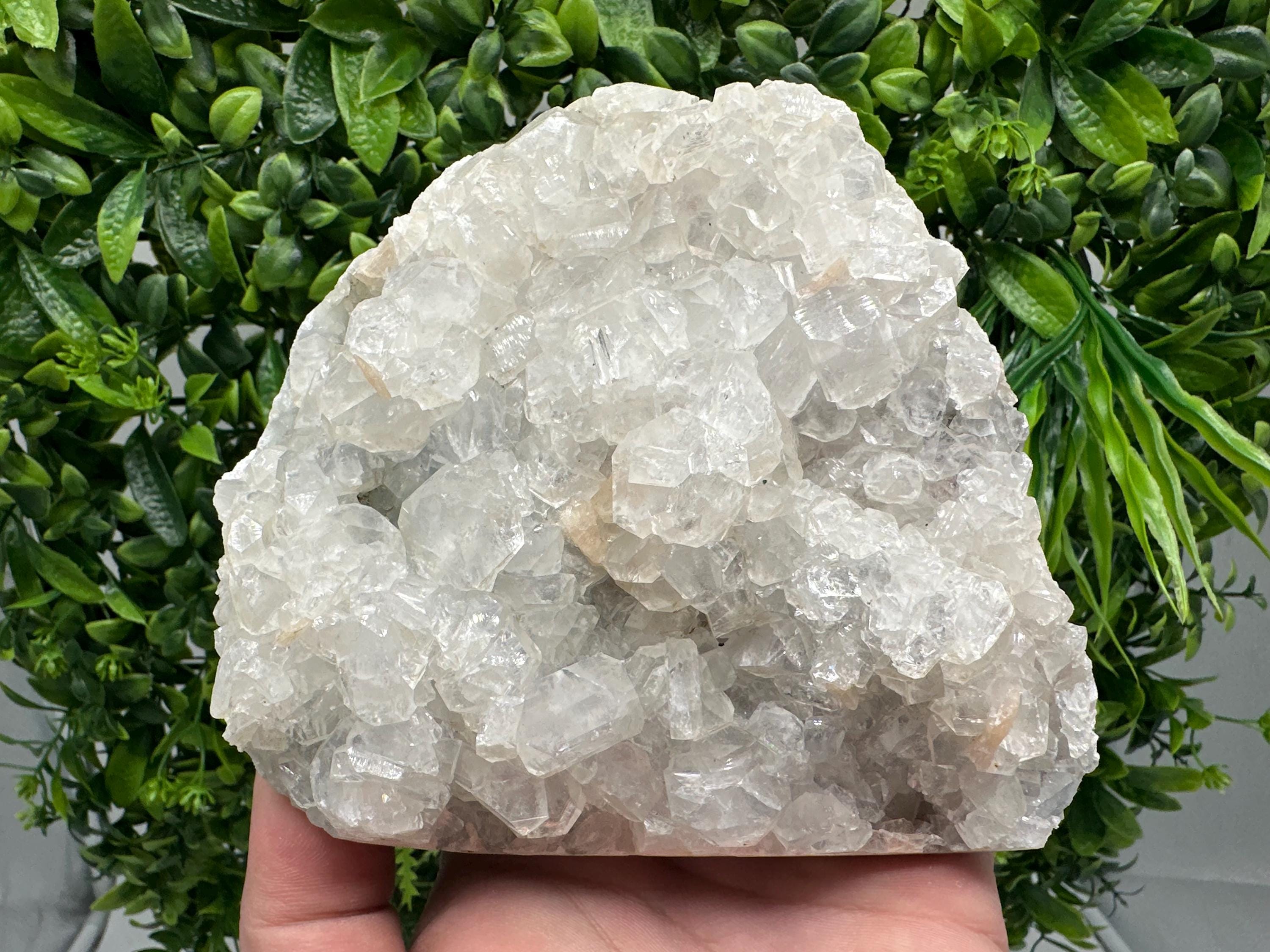 STUNNING Transparent Apophyllite on Chalcedony,natural, collection minerals specimen,India Minerals,Crystal, Stone Mineral Specimens India