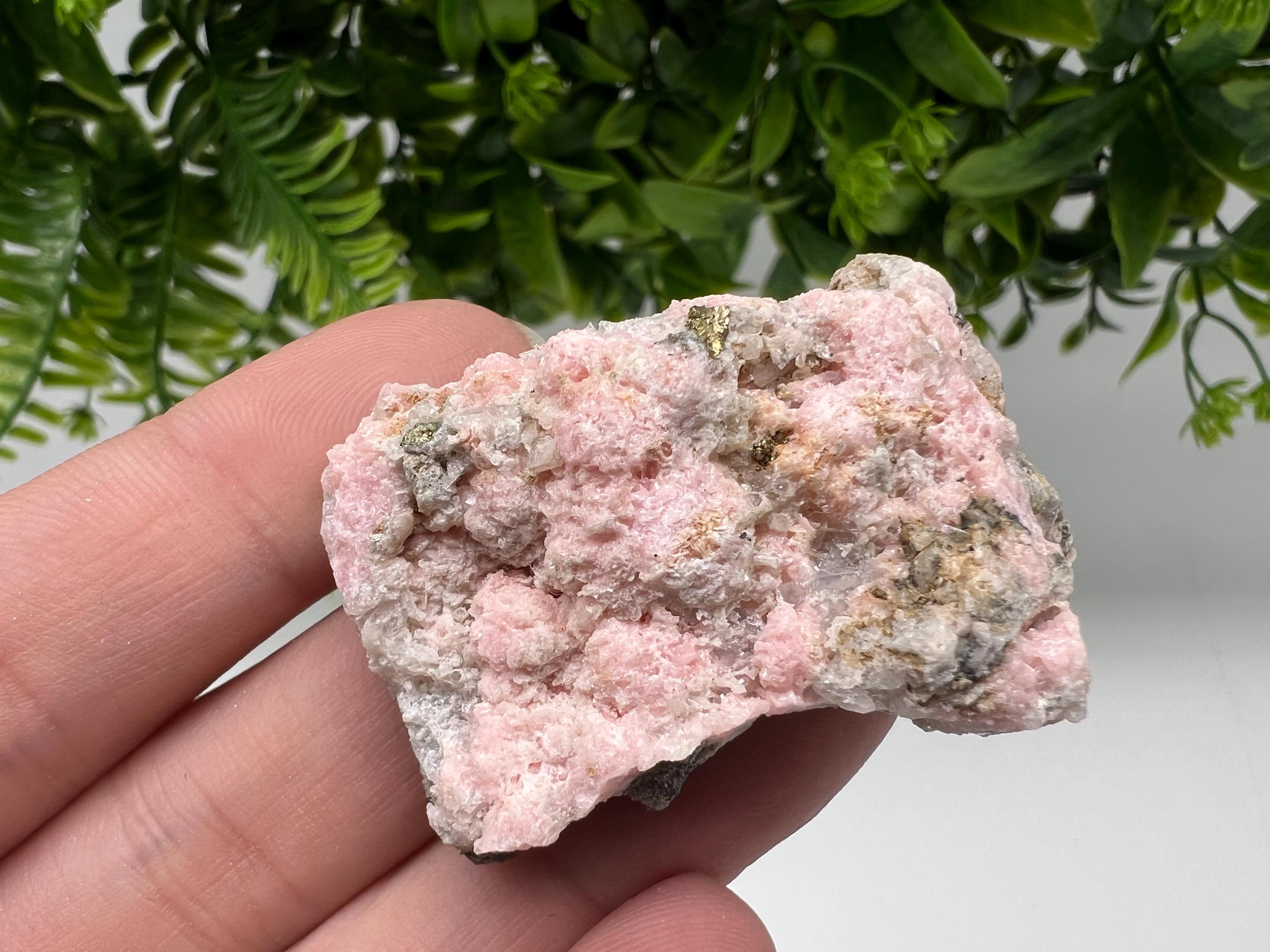 Pink Rhodochrosite Mineral Specimen, Starnica Mine Bulgaria