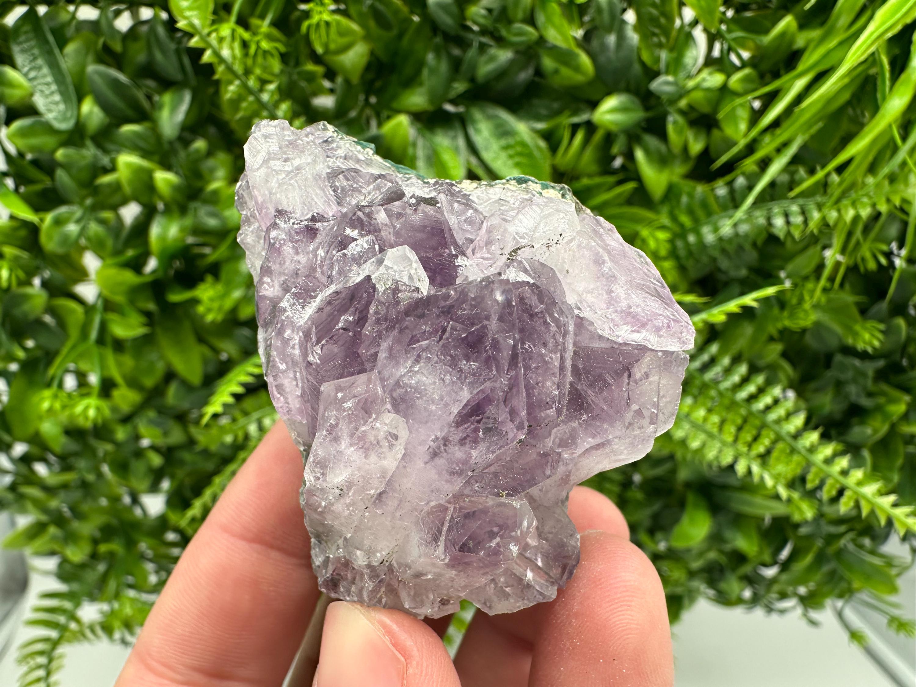 Brazilian Amethyst Crystal Cluster, Purple Quartz Specimen