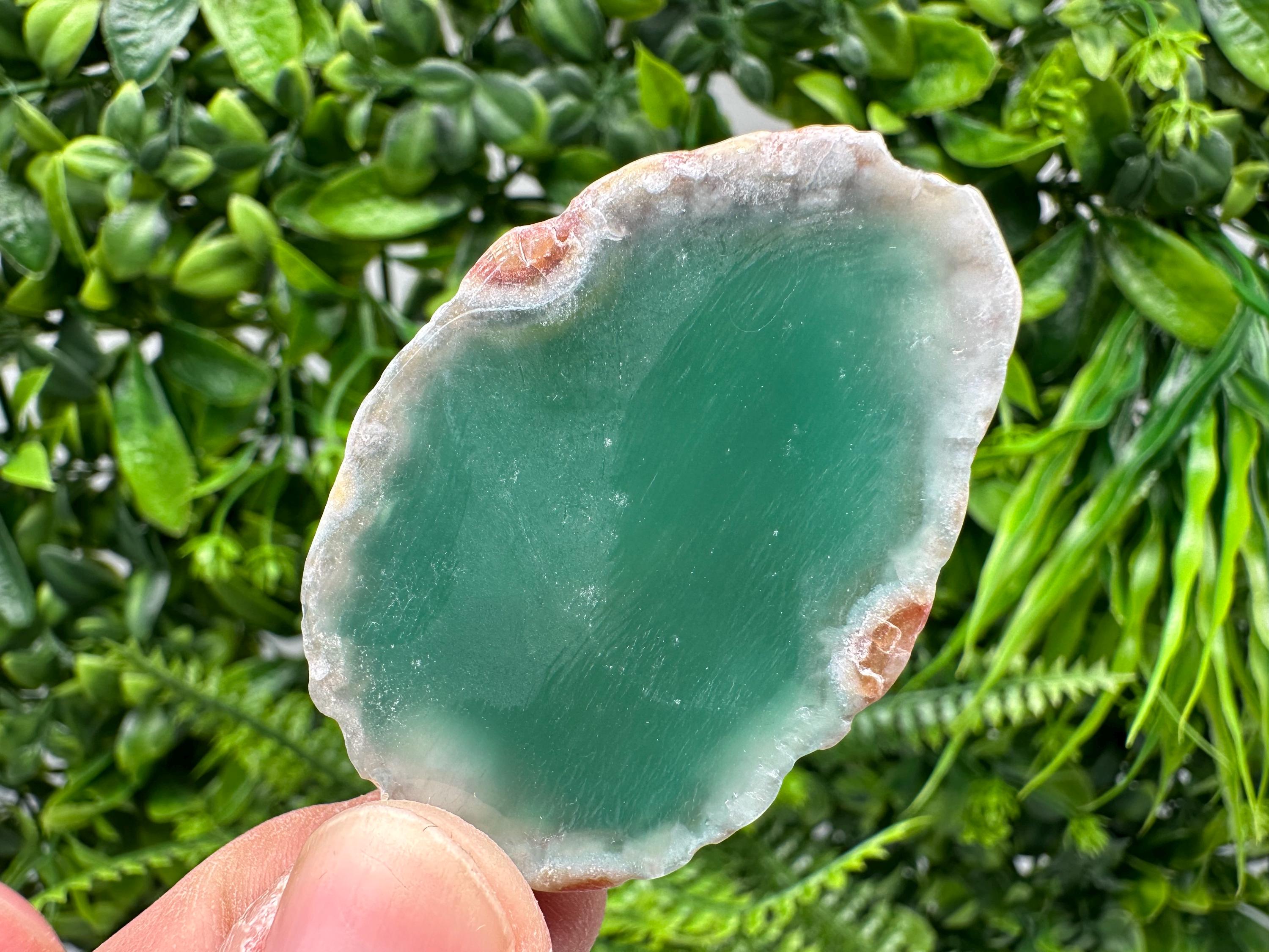 Agate Slice: Spiritual Healing Crystal Coaster Ornament