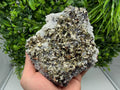 Transparent Quartz with Pyrite, Krushev Dol Mine, Bulgaria