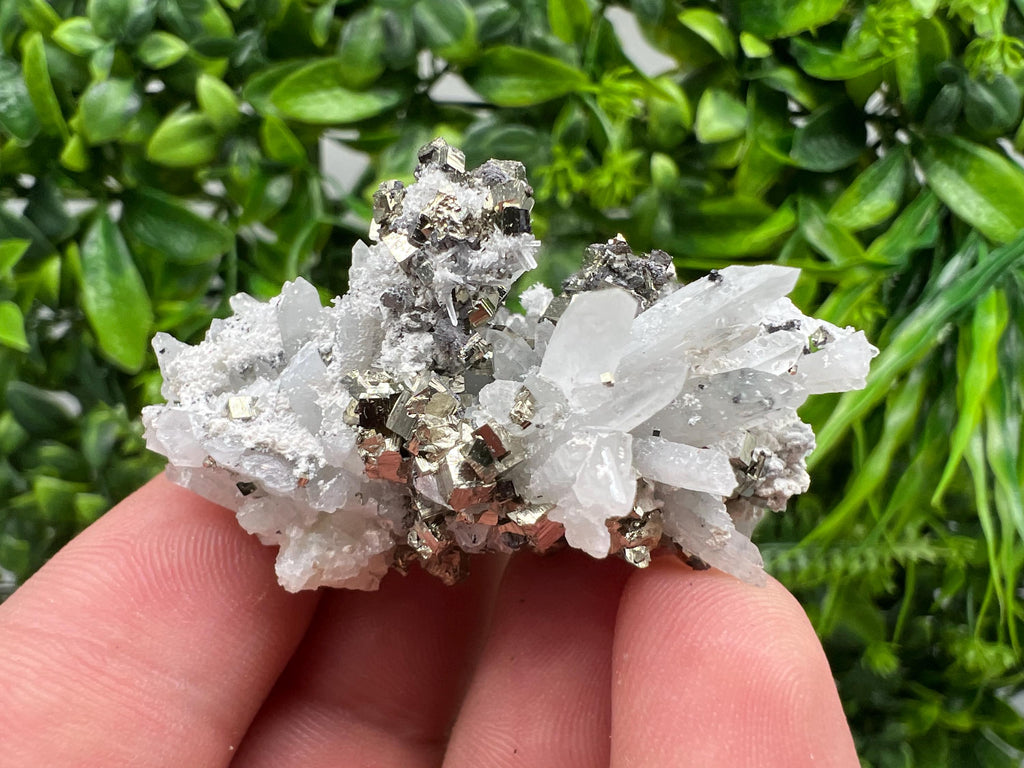 Stunning Pyrite on Quartz,Calcite from Borieva mine,Madan,Bulgaria,natural,collectible mineral specimen,home decor stone,collection crystal